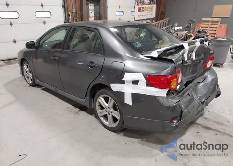 2009 Toyota Corolla Xrs из США, поврежденный, VIN 2T1BE40E09C026114